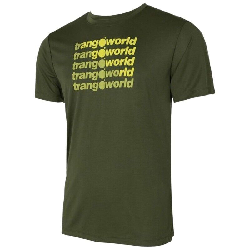 Maglia a Maniche Corte Uomo Trangoworld Arbas Verde scuro Maglia a Maniche Corte Uomo Trangoworld Arbas Verde scuro