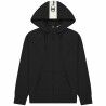 Felpa con Cappuccio Uomo Champion Full Zip Nero
