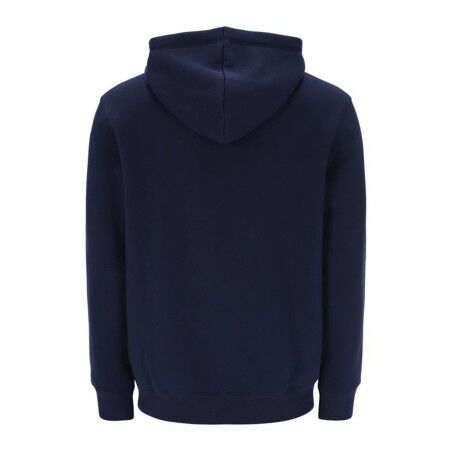 Felpa con Cappuccio Uomo Russell Athletic Ath 1902 Blu Marino