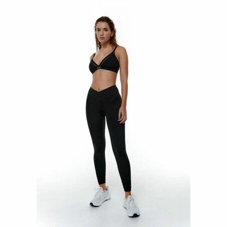 Leggings Sportivo da Donna Black Limba Ica Nero