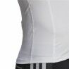Maglia a Maniche Corte Uomo Adidas techfit Graphic  Bianco