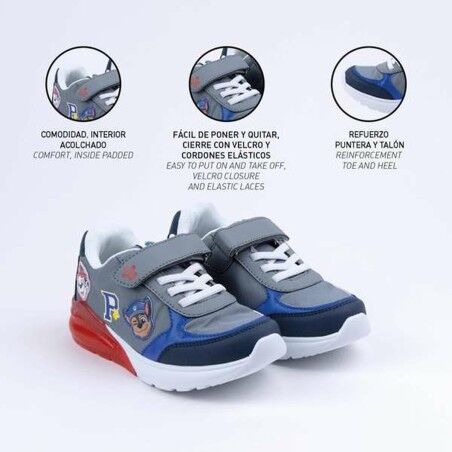 Scarpe Sportive per Bambini The Paw Patrol Grigio chiaro