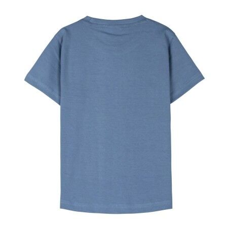 Maglia a Maniche Corte per Bambini Spider-Man Azzurro