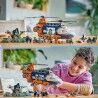 Set di Costruzioni Lego 60437 Jungle Explorer Helicopter Base Camp Multicolore