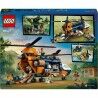 Set di Costruzioni Lego 60437 Jungle Explorer Helicopter Base Camp Multicolore