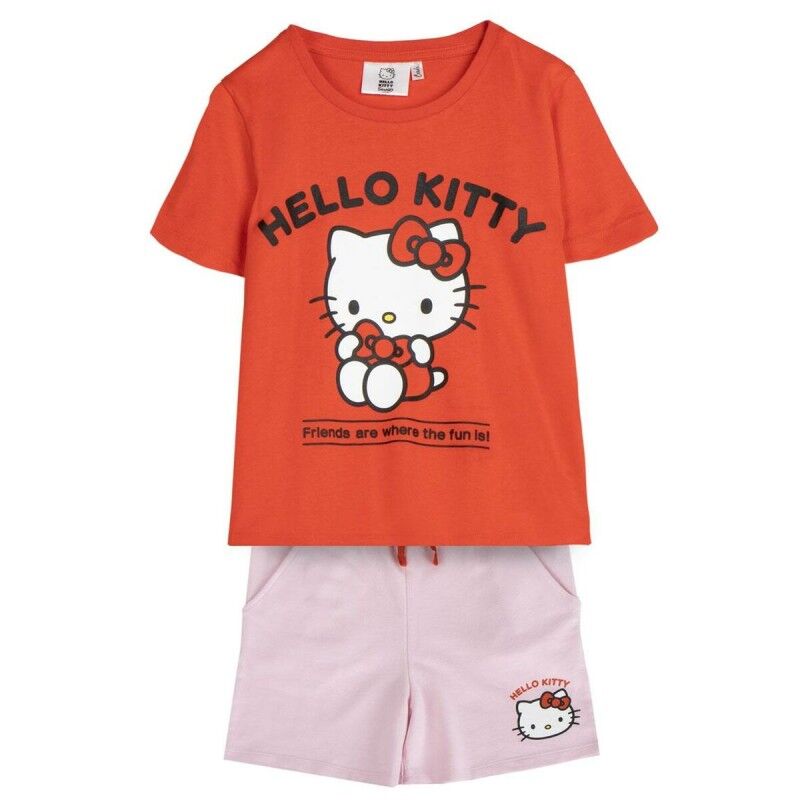 Set di Indumenti Hello Kitty Rosso