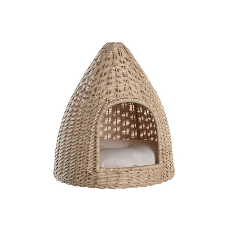 Letto per animali domestici DKD Home Decor 45 x 45 x 57 cm Naturale Rattan Letto per animali domestici DKD Home Decor 45 x 45 x 57 cm Naturale Rattan