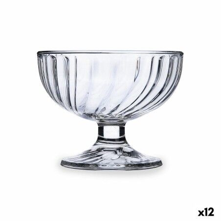 Coppa per Gelati e Frullati Luminarc Sorbet Trasparente Vetro 380 ml (12 Unità)