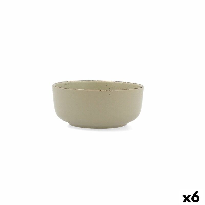 Ciotola per Aperitivi Quid Duna Verde Ceramica 15 x 15 cm (6 Unità) Ciotola per Aperitivi Quid Duna Verde Ceramica 15 x 15 cm (6 Unità)