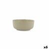 Ciotola per Aperitivi Quid Duna Verde Ceramica 15 x 15 cm (6 Unità)