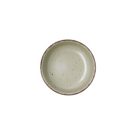Ciotola per Aperitivi Quid Duna Verde Ceramica 15 x 15 cm (6 Unità)