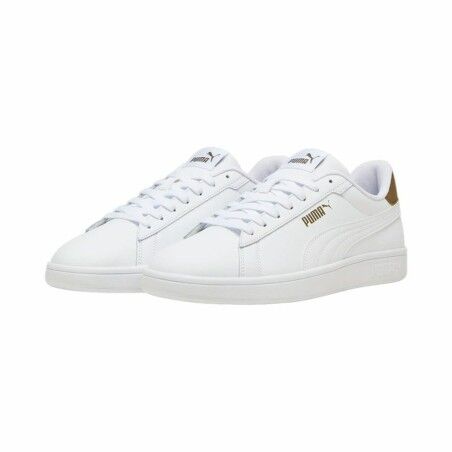 Scarpe Casual da Donna Puma Smash 3.0 L Bianco Verde