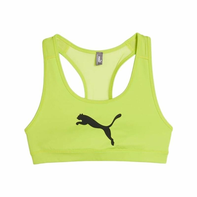 Reggiseno Sportivo Puma 4 KEEPS Verde Reggiseno Sportivo Puma 4 KEEPS Verde