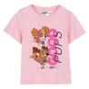 Maglia a Maniche Corte per Bambini The Paw Patrol Bianco
