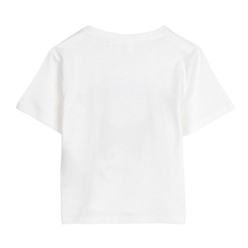 Maglia a Maniche Corte per Bambini Hello Kitty Bianco