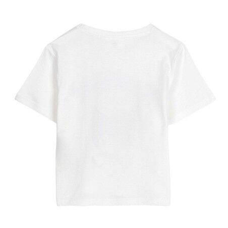 Maglia a Maniche Corte per Bambini Hello Kitty Bianco
