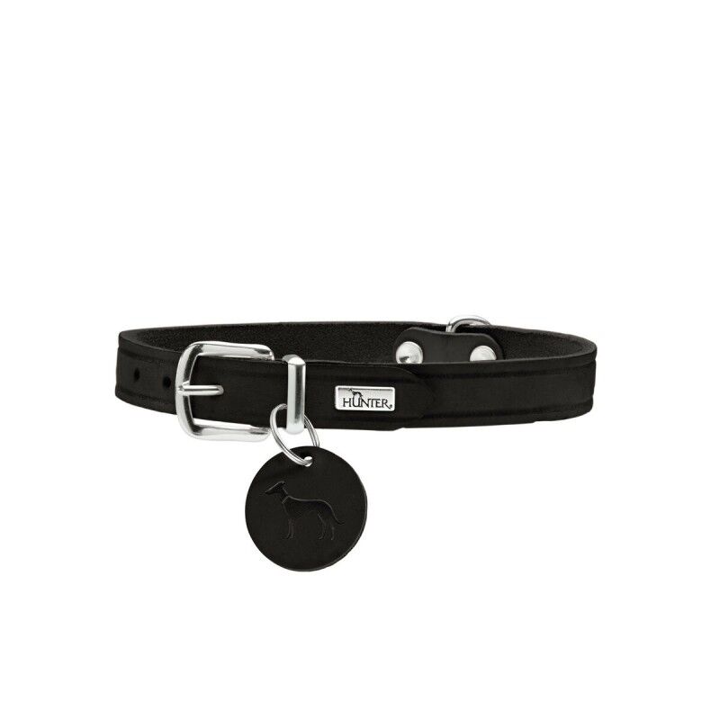 Collare per Cani Hunter Aalborg Nero M 38-47 cm Collare per Cani Hunter Aalborg Nero M 38-47 cm