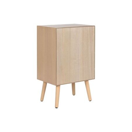 Comodino Home ESPRIT Naturale Legno di paulownia Legno MDF 42 x 34 x 70 cm