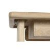 Scrivania Home ESPRIT Naturale Legno di mango 160 x 60 x 77 cm