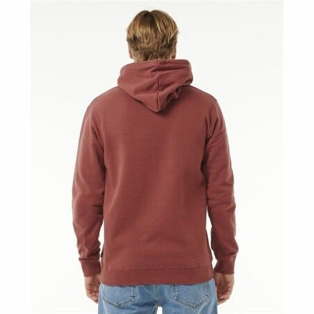 Felpa con Cappuccio Uomo Rip Curl Stapler Hood Marrone