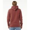 Felpa con Cappuccio Uomo Rip Curl Stapler Hood Marrone