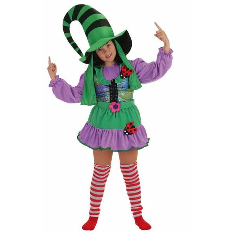 Costume per Bambini Creaciones Llopis Folletto 5-7 Anni Costume per Bambini Creaciones Llopis Folletto 5-7 Anni