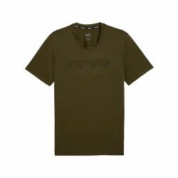 Maglia Sportiva a Maniche Corte Puma Energy Cloudspun Graphic Dorato
