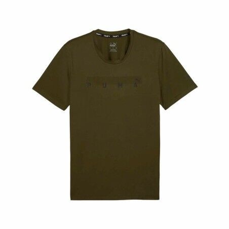 Maglia Sportiva a Maniche Corte Puma Energy Cloudspun Graphic Dorato