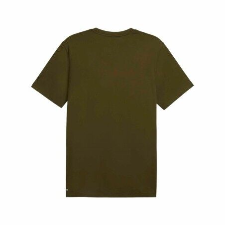 Maglia Sportiva a Maniche Corte Puma Energy Cloudspun Graphic Dorato