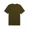 Maglia Sportiva a Maniche Corte Puma Energy Cloudspun Graphic Dorato