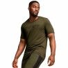 Maglia Sportiva a Maniche Corte Puma Energy Cloudspun Graphic Dorato
