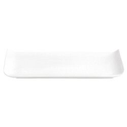 Piatto Quid Chef Baguette Ceramica Bianco (25 x 12 cm) (Pack 6x)