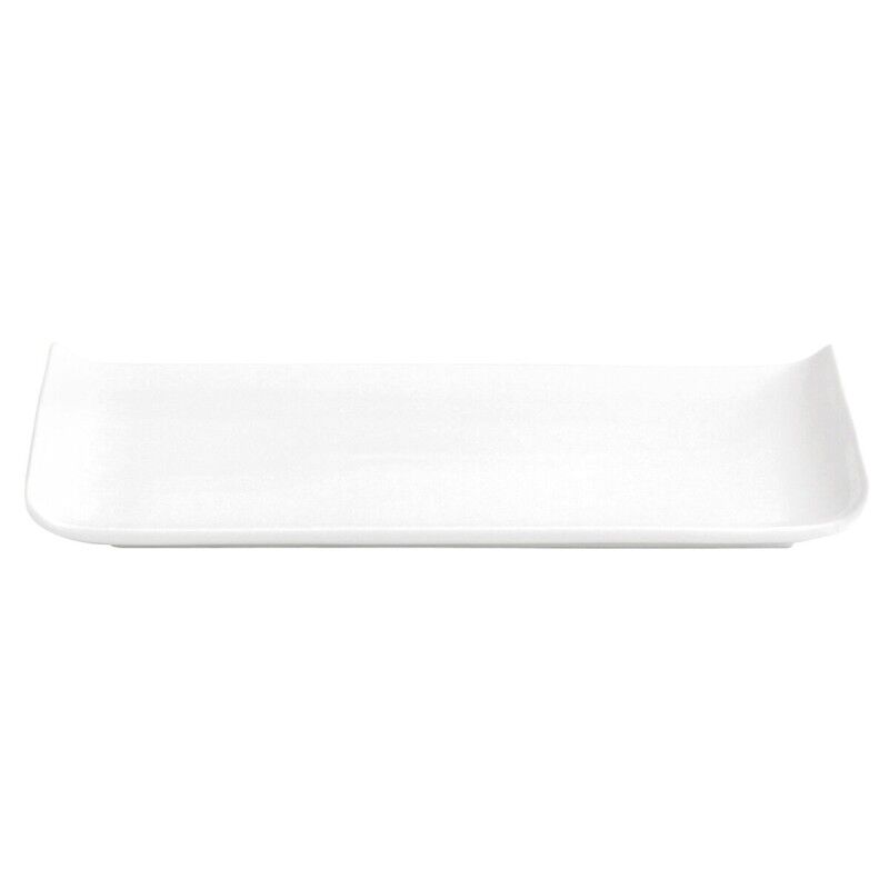Piatto Quid Chef Baguette Ceramica Bianco (25 x 12 cm) (Pack 6x) Piatto Quid Chef Baguette Ceramica Bianco (25 x 12 cm) (Pack 6x)