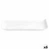 Piatto Quid Chef Baguette Ceramica Bianco (25 x 12 cm) (Pack 6x)