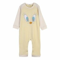 Tutina a Maniche Lunghe per Bambini Looney Tunes Grigio Giallo