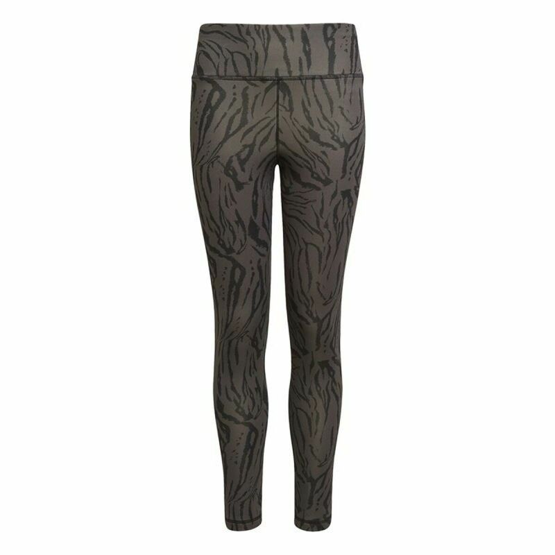 Pantalone Sportivo per Bambini Adidas 7/8 Sport Animal Print Nero Pantalone Sportivo per Bambini Adidas 7/8 Sport Animal Print Nero
