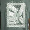 Maglia a Maniche Corte Uomo Reebok Graphic Series Verde