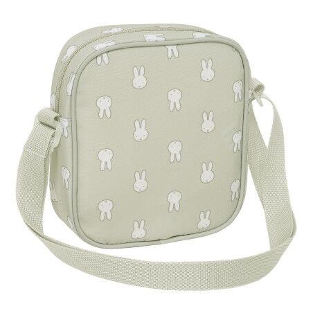 Borsa a Tracolla Miffy Niebla Grigio 16 x 18 x 4 cm