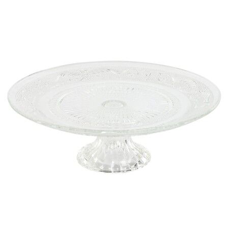 Vassoio per aperitivi Home ESPRIT Trasparente Cristallo 23 x 23 x 8 cm