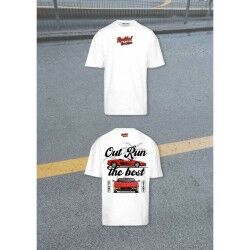 Maglia a Maniche Corte Uomo RADIKAL OUT RUN Bianco XL