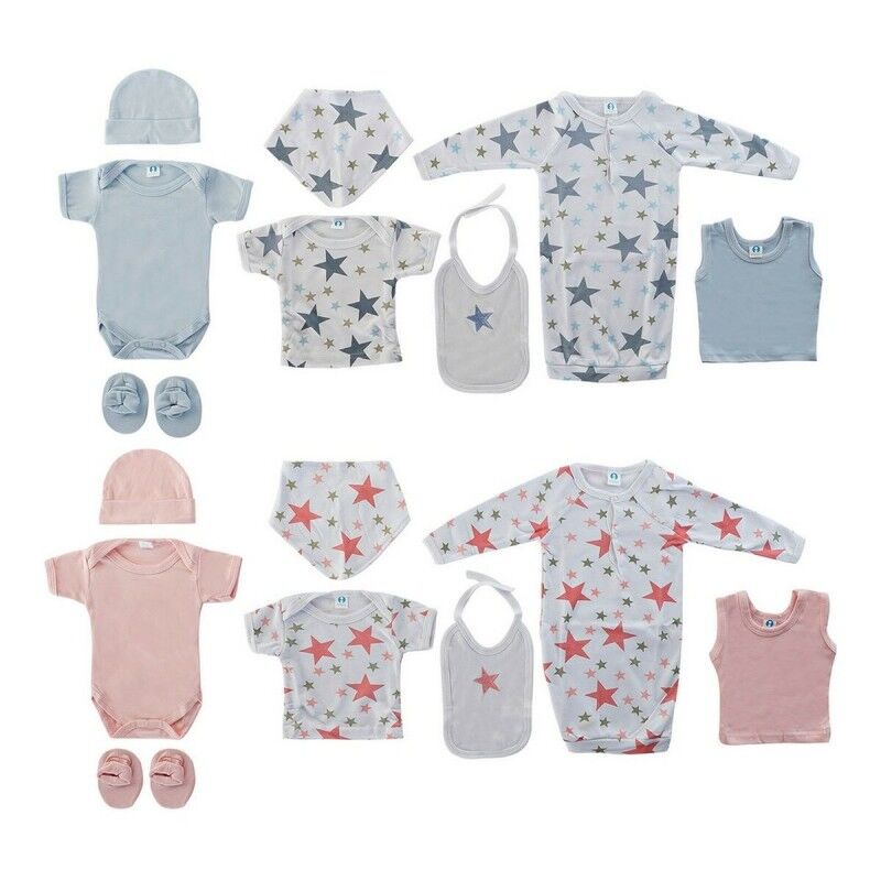 Set Regalo per Neonati DKD Home Decor 0-6 Mesi Cotone (2 pcs)
