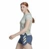 Maglia a Maniche Corte Donna Adidas Agravic Bianco Caldo