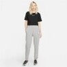 Pantalone Lungo Sportivo Nike Sportswear Gym Vintage Grigio Donna