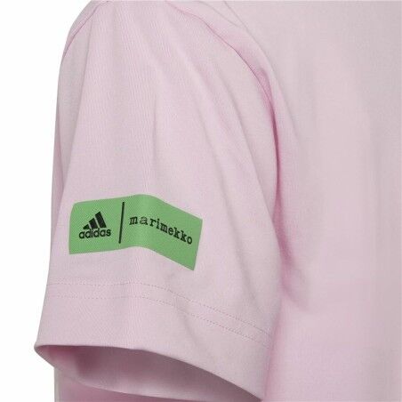 Maglia a Maniche Corte per Bambini Adidas x Marimekko Rosa
