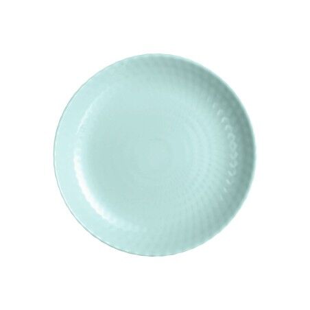 Piatto da Dolce Luminarc Pampille Turchese Vetro (19 cm) (24 Unità)