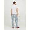 Maglia a Maniche Corte Uomo Jack & Jones tiley Bianco