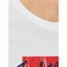 Maglia a Maniche Corte Uomo Jack & Jones tiley Bianco