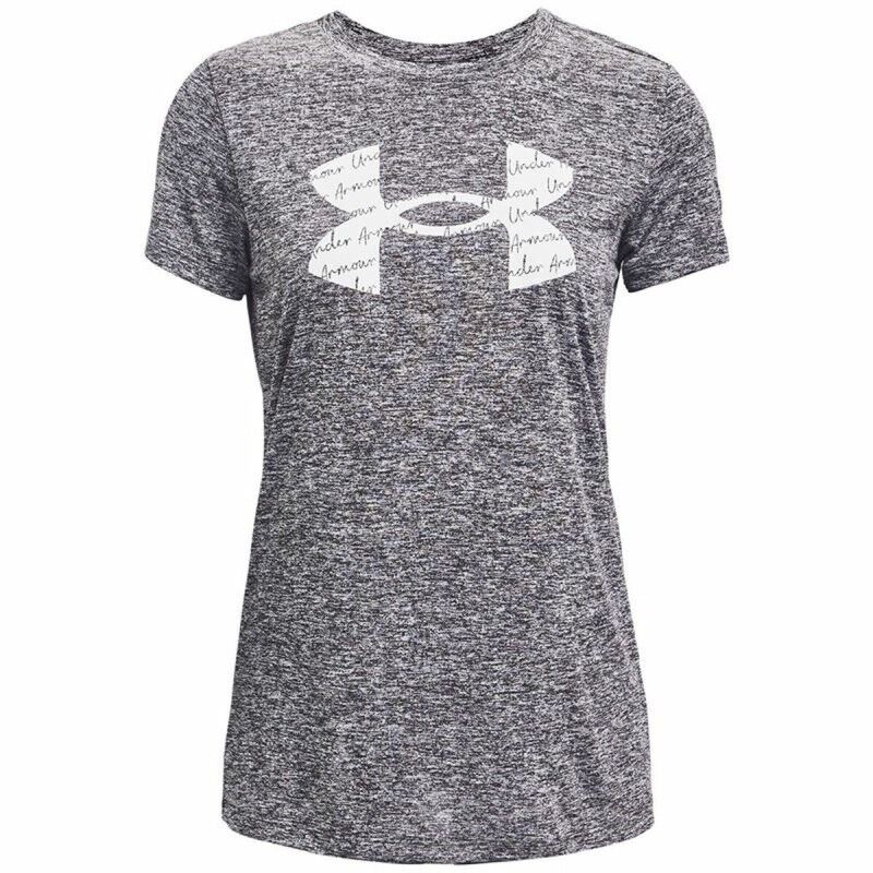 Maglia a Maniche Corte Donna Under Armour Tech Twist Grigio Maglia a Maniche Corte Donna Under Armour Tech Twist Grigio