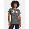 Maglia a Maniche Corte Donna Under Armour Tech Twist Grigio