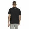 Maglia a Maniche Corte Uomo Adidas Essentials Brandlove Nero
